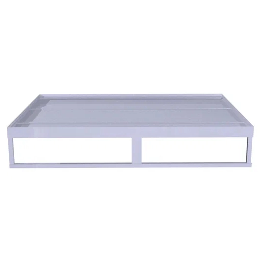 Металлический поддон для бочек ПДМ-08 1250x630x190 мм Серый