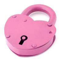 Н.Новгород ЗВС-2 "СЕРДЕЧКО" 2кл. розовый Замок навесной(50,5!!!)