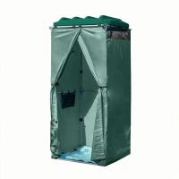 Комплект дачного душа Rostok Ok 110 с подогревом зеленый