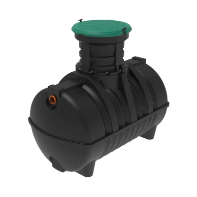 Емкость подземная Rostok G 2800 с горловиной 600 мм с входом 110 