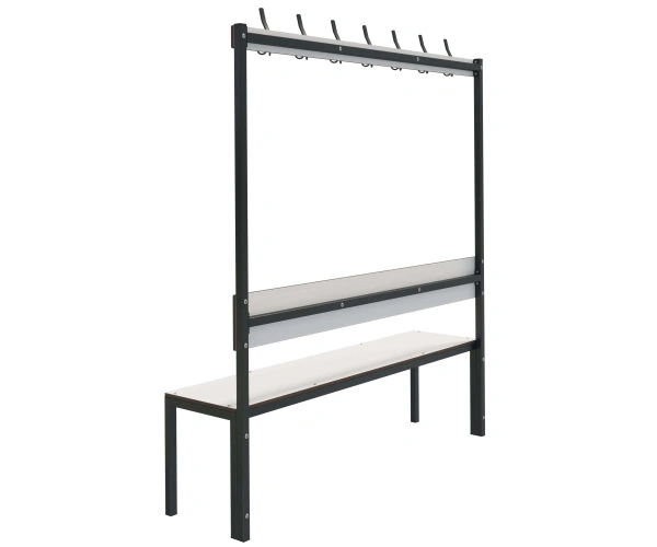 Скамейка с вешалкой для раздевалок «Фортран» 1,2 м