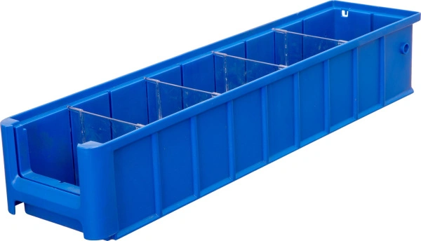 Ящик сплошной 500×117×90 мм, объем 5.27 л., арт.: SK 5109, синий, код: 12377
