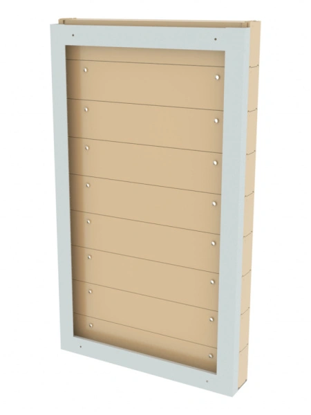 Стойка бежевая настенная Стелла-техник 402-00-09-00-B