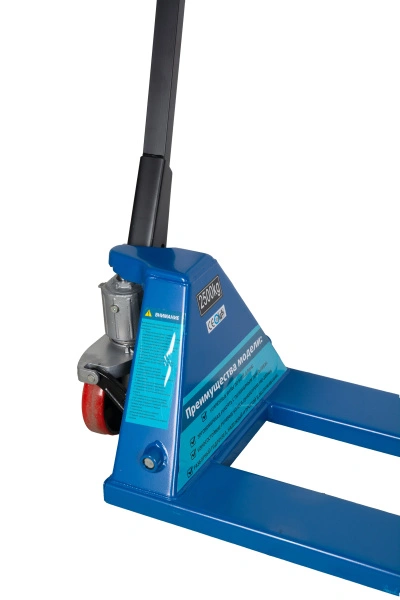 Тележка гидравлическая 2500 кг 800 мм полиуретановые колеса TOR RHP