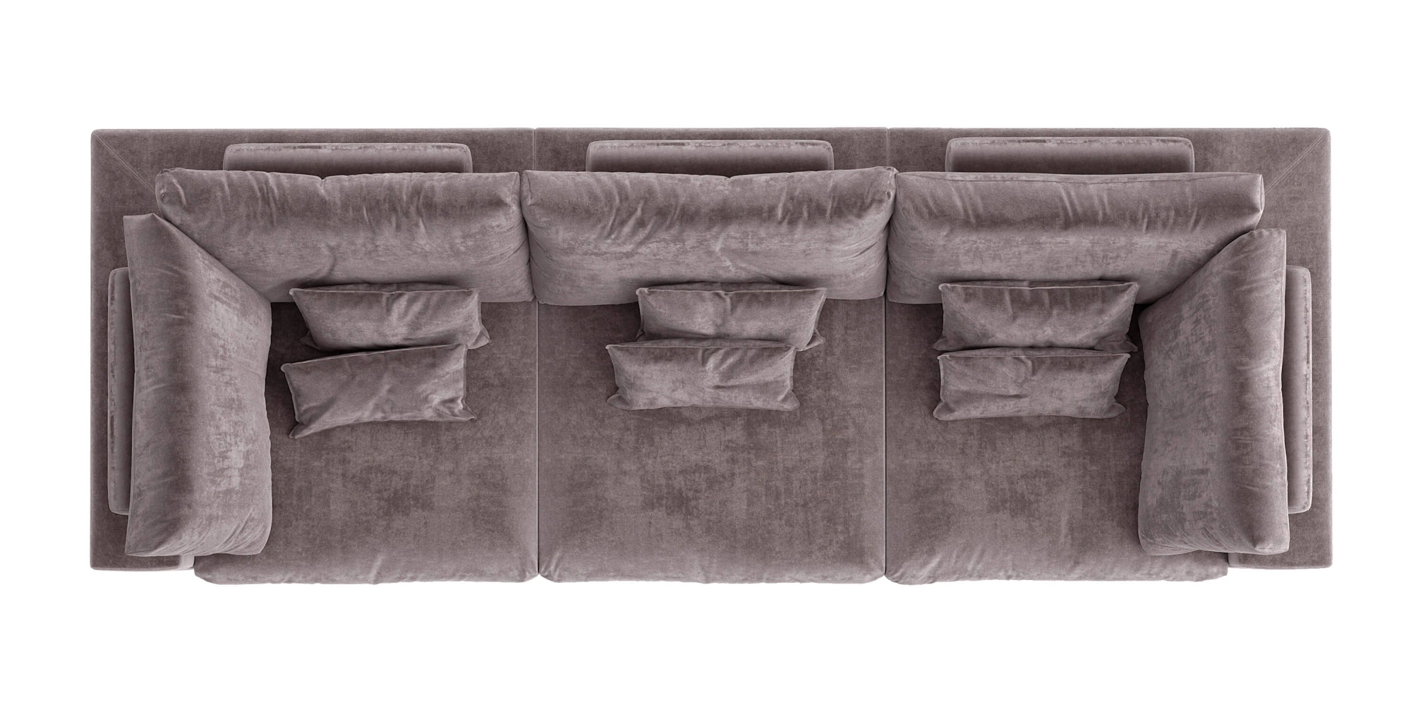 Диван Элизиум 3 модуля Вельвет-люкс - премиум