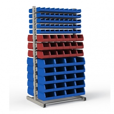 Стеллаж двусторонний №142 (1835х950х760)