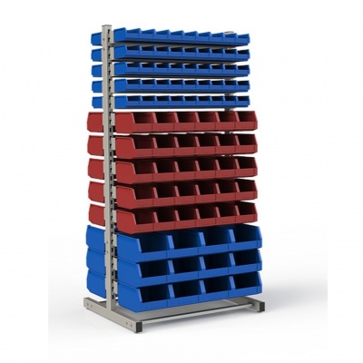 Стеллаж двусторонний №144 (1835х950х760)