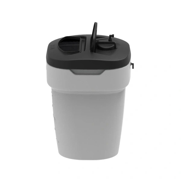 Солевой бак 350 литров (в сборе) белый