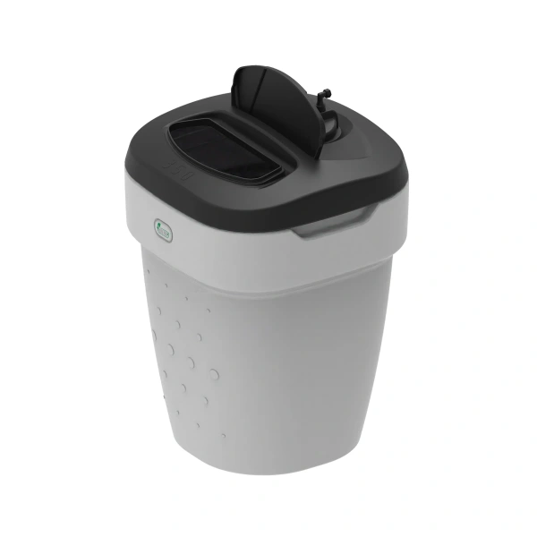 Солевой бак 350 литров (в сборе) белый